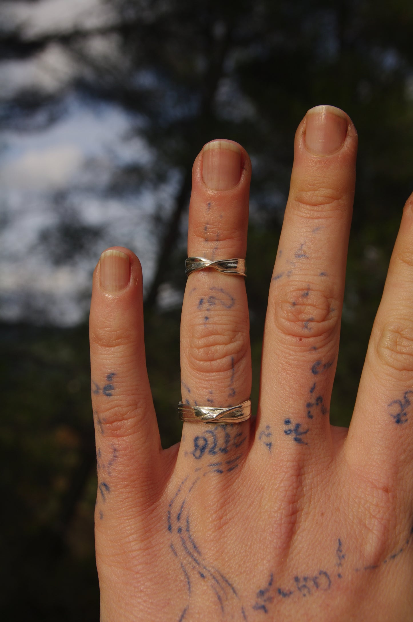 Bague Torsade Phalange / Petit doigt