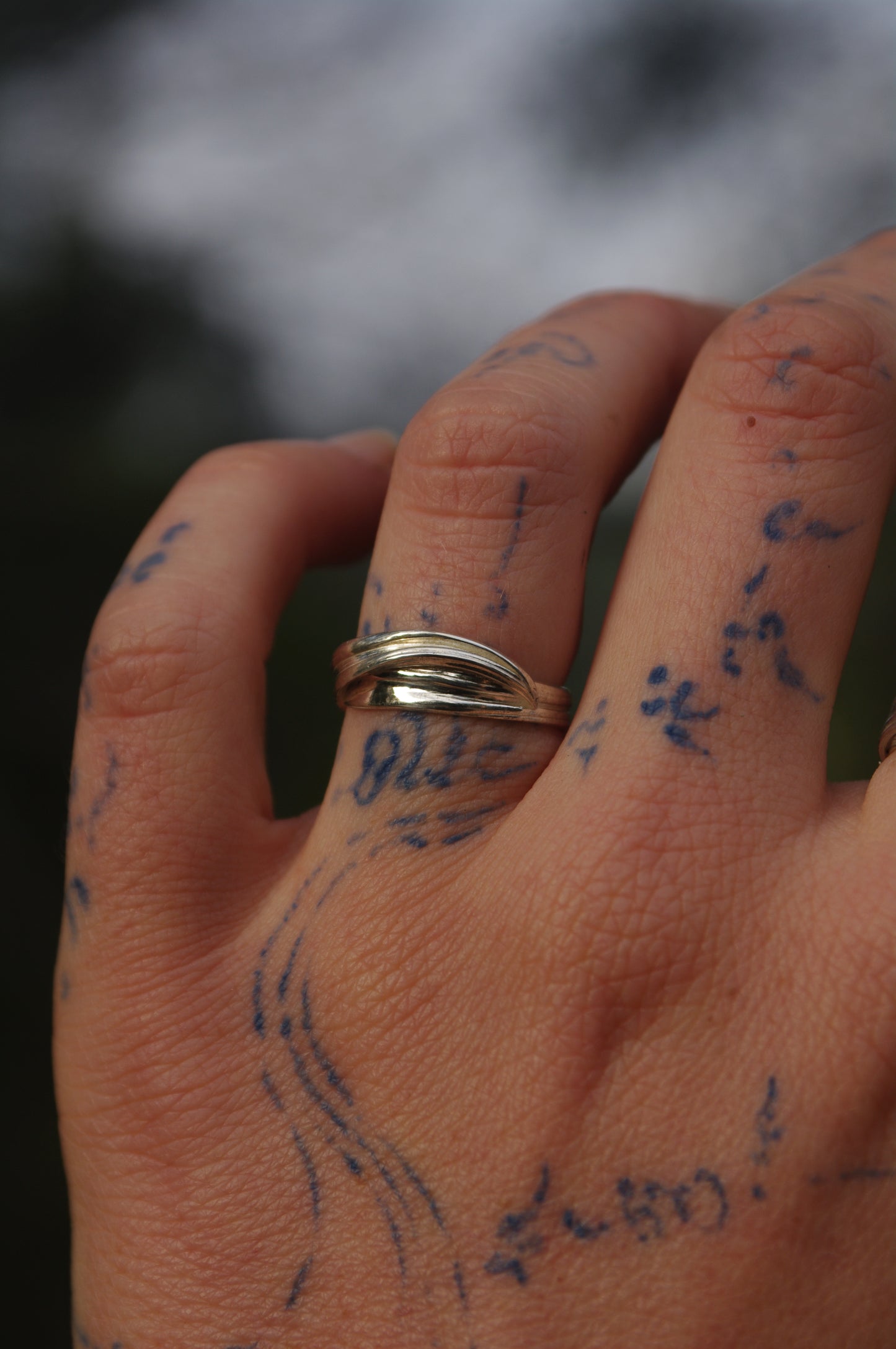 Bague Entrelacée fine