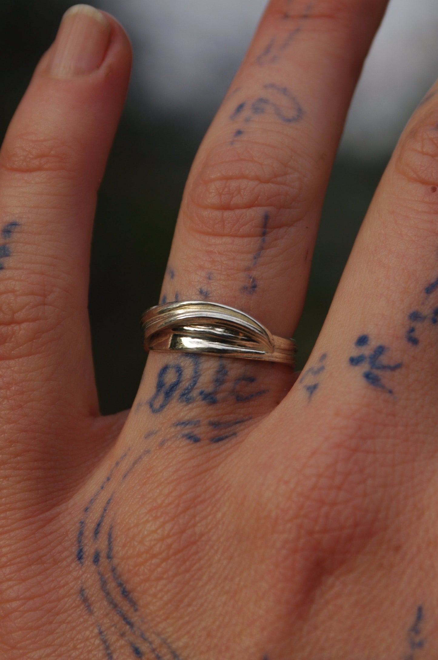 Bague Entrelacée fine
