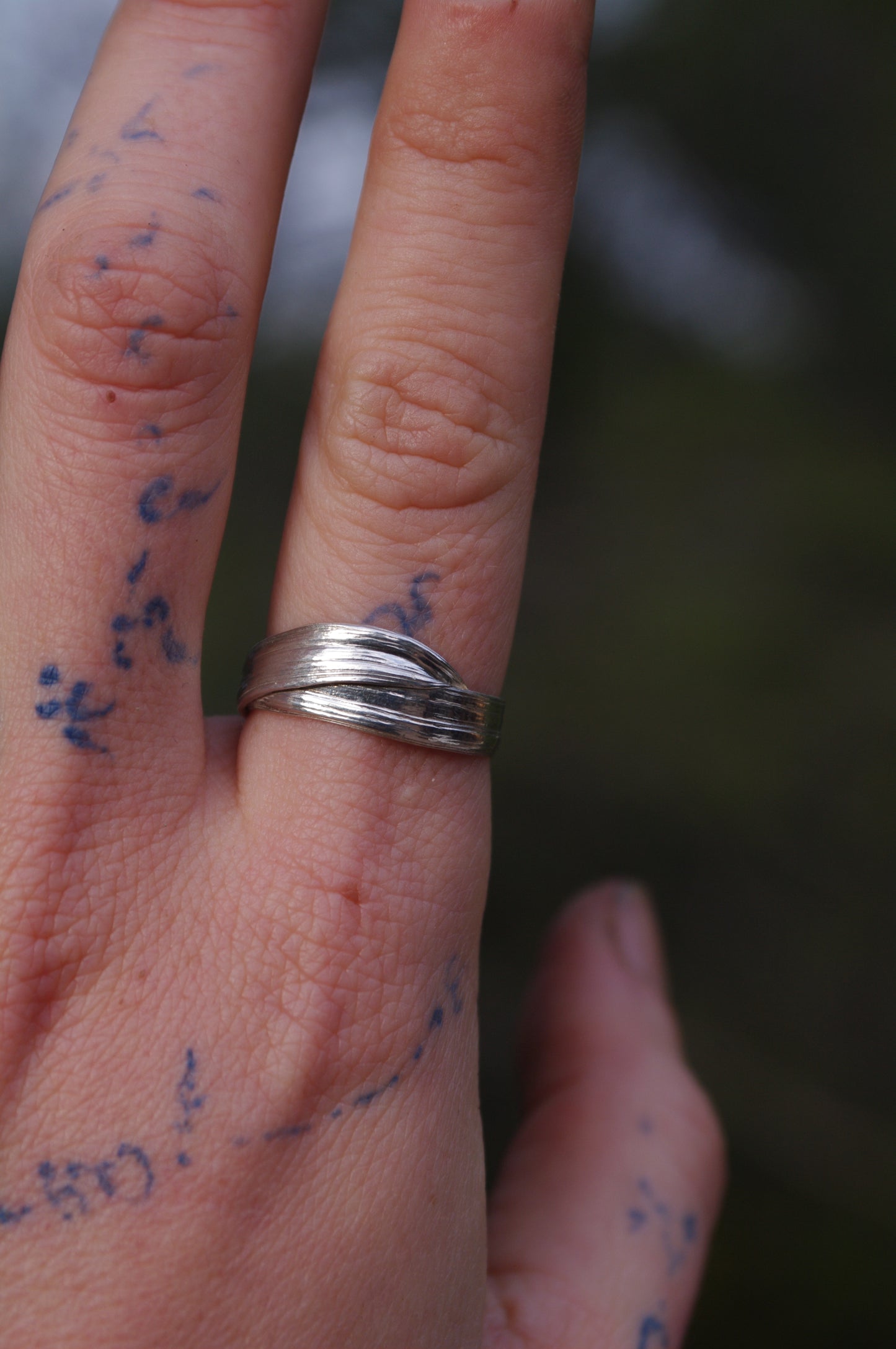 Bague Entrelacée large