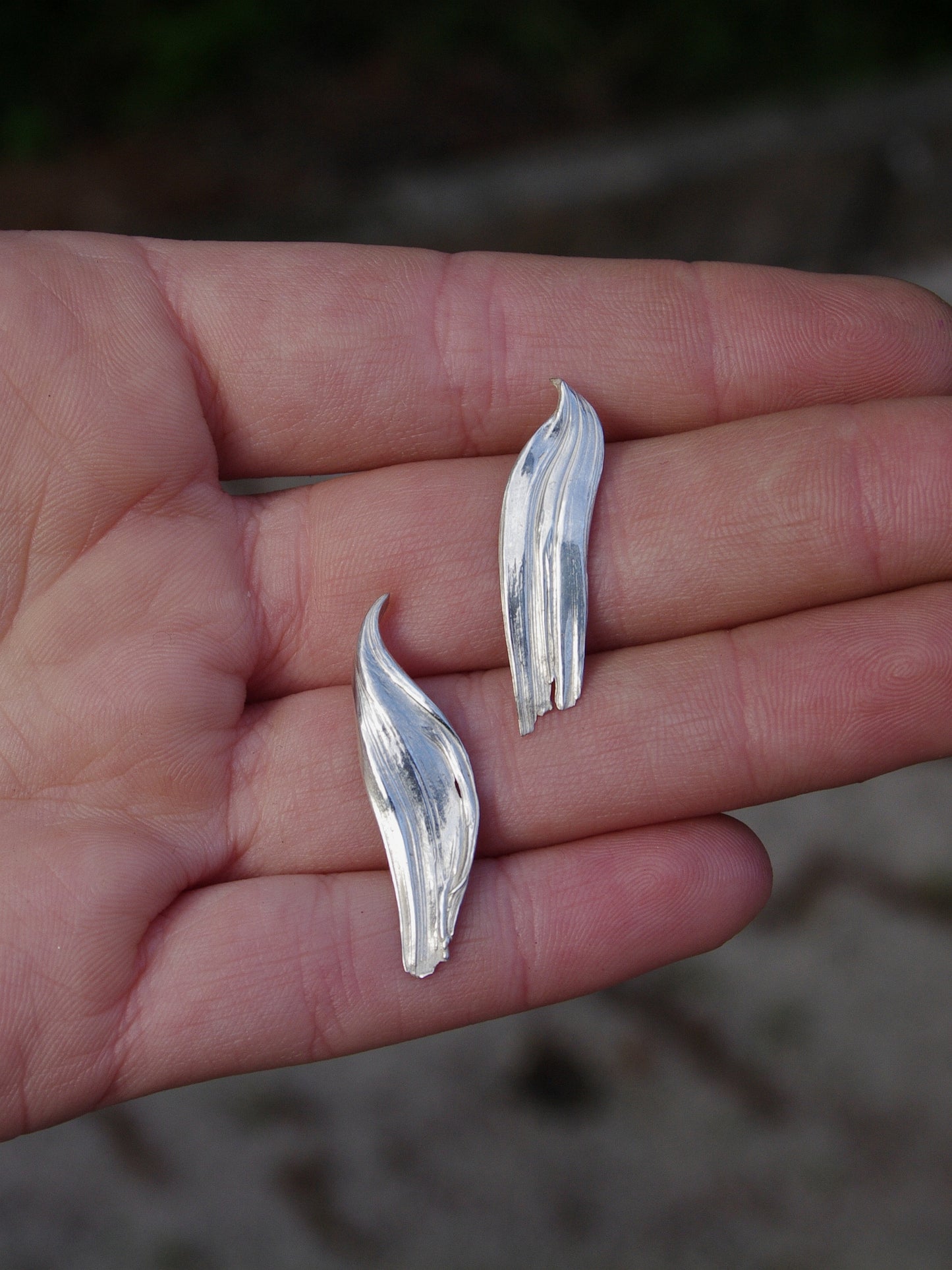 Boucles d'oreilles Drapées