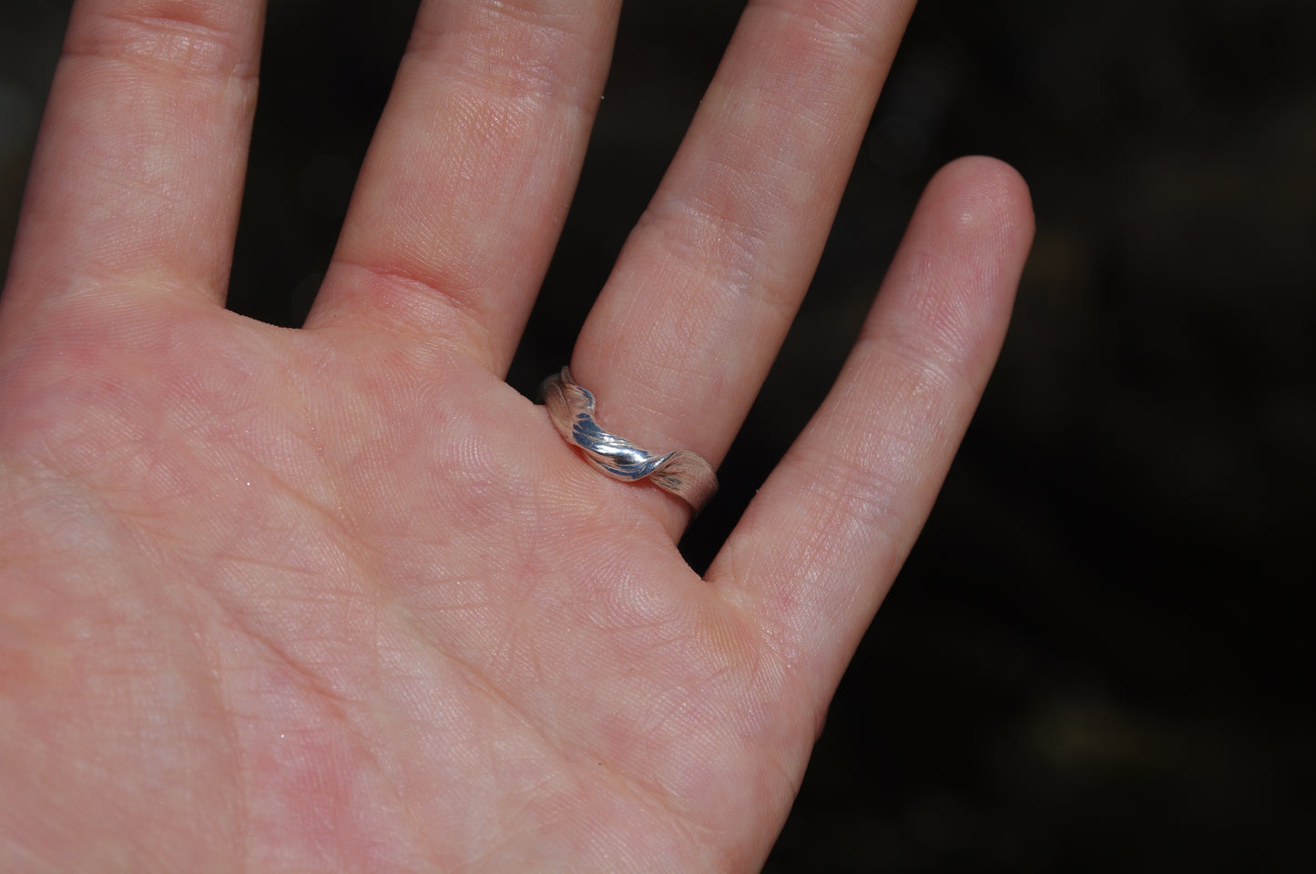 Bague Drapée