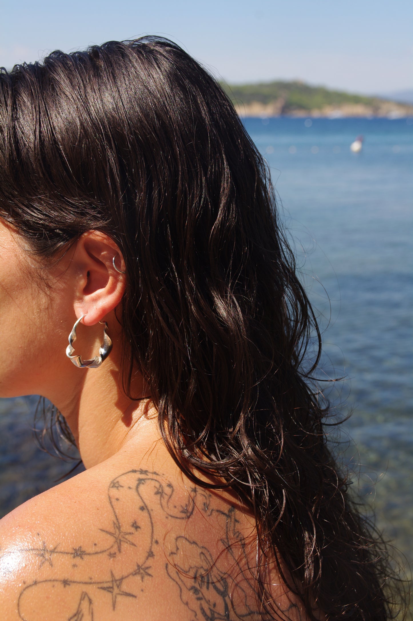 Boucles d'Oreilles Grandes volutes