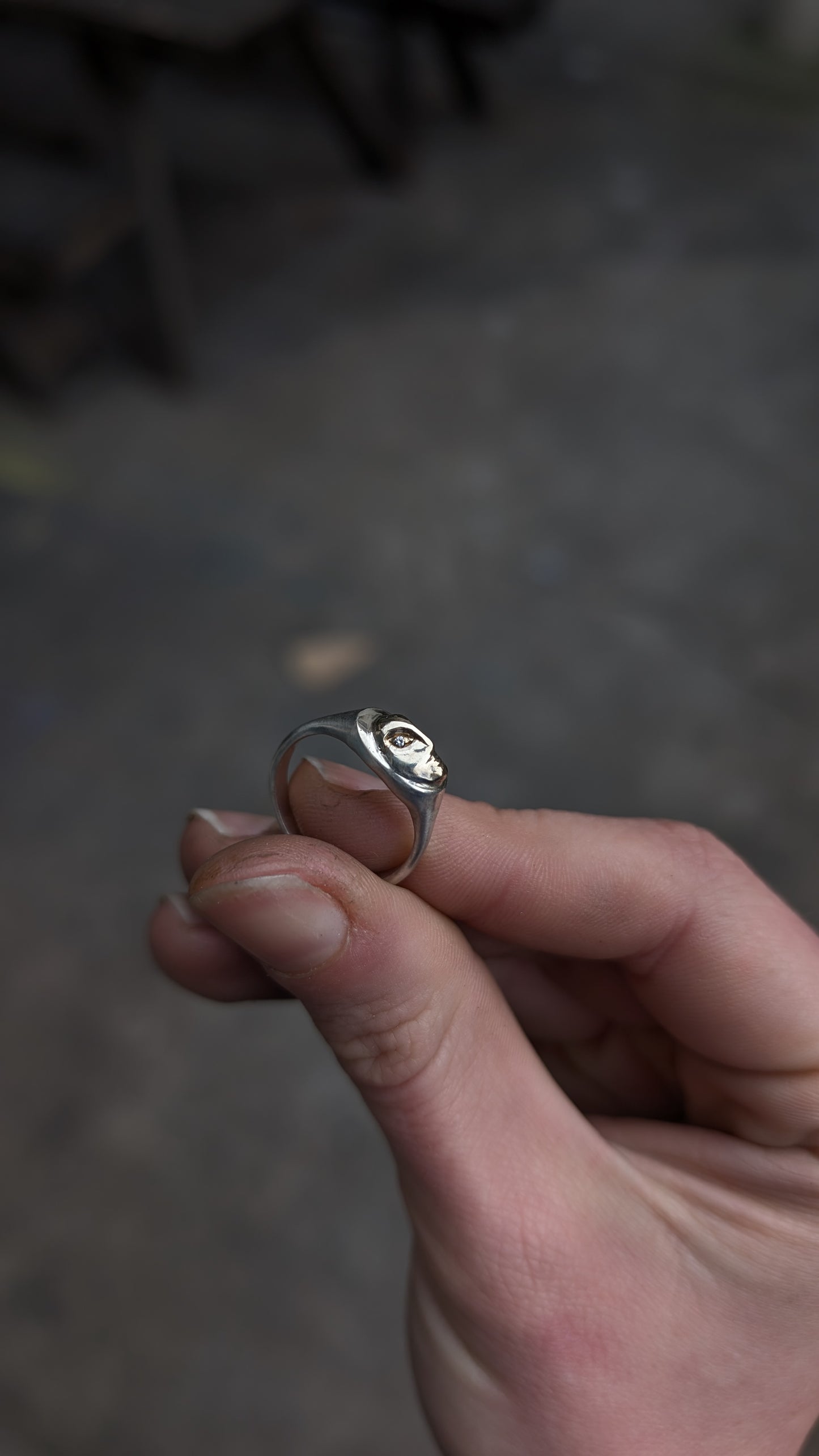 NUIT Chevalière Diamant