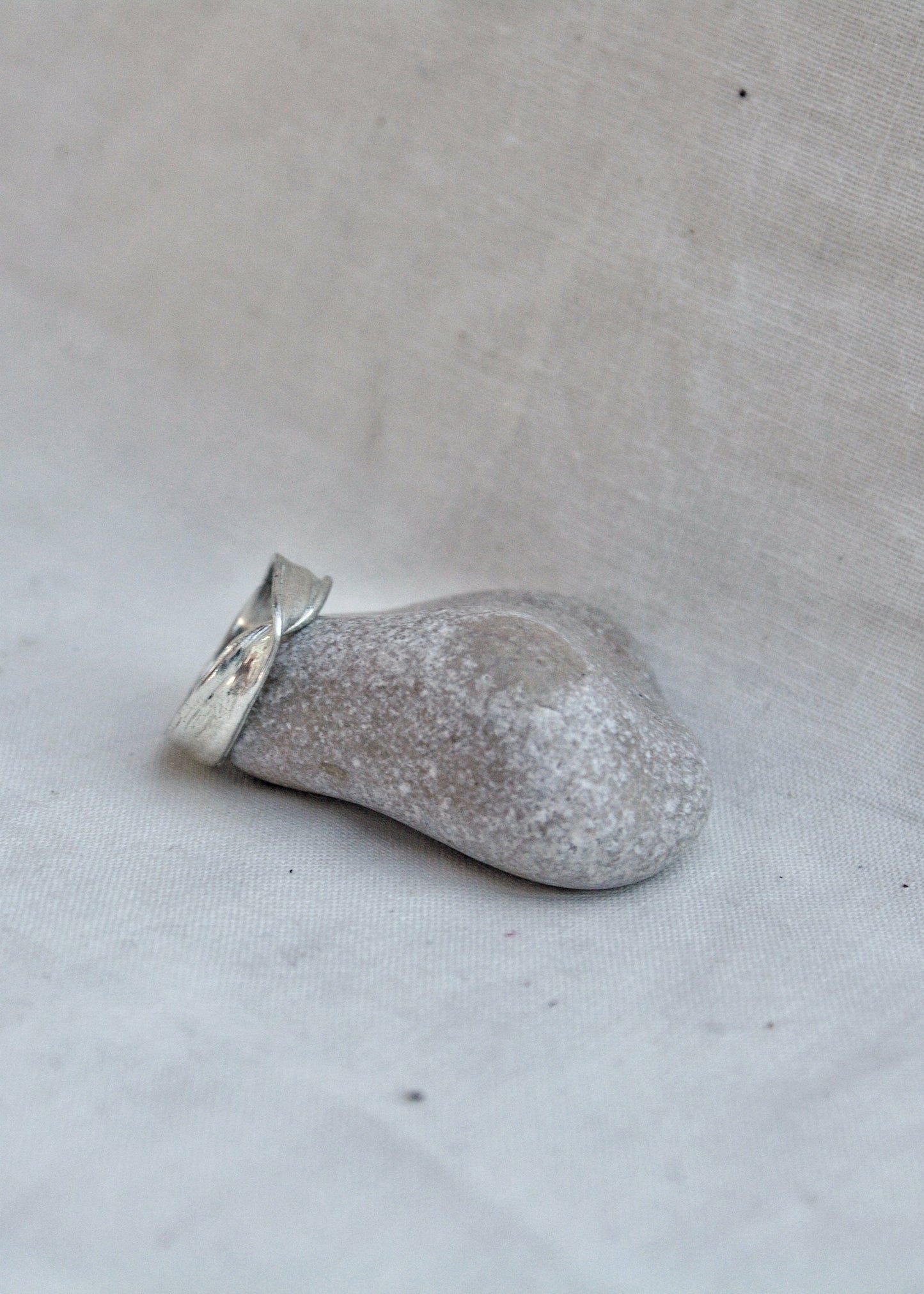 Bague Torsadée phalange / petit doigt