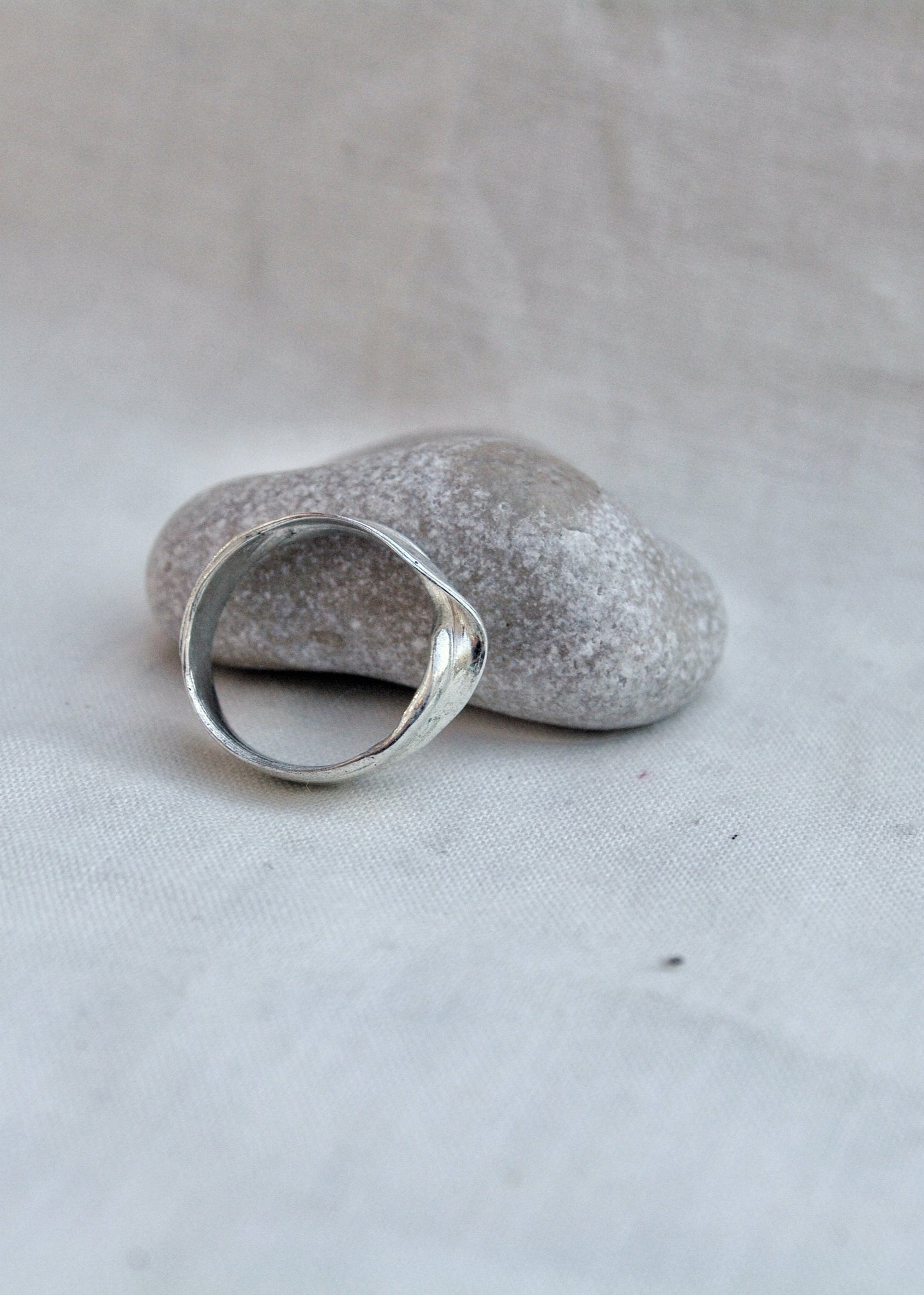 Bague Torsadée phalange / petit doigt