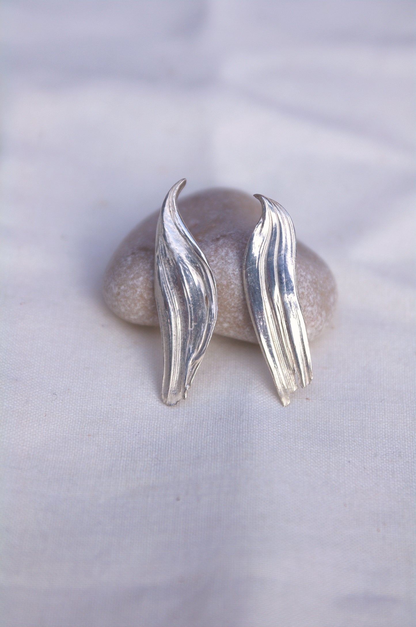 Boucles d'oreilles Drapées