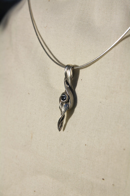 Pendentif Venus Saphir